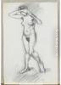 Modele Nu Debout, 1903-1904 by Henri Matisse
