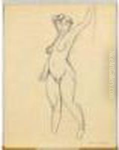 Nu Debout, 1907-1908 by Henri Matisse