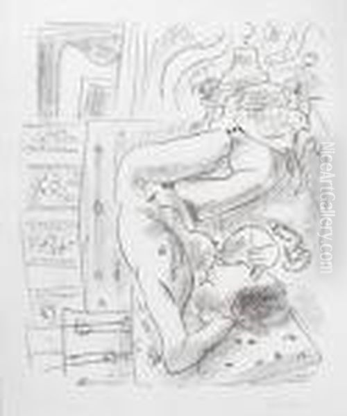 Nu Renverse Au Brasero - view 1