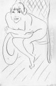 Nu Au Rocking Chair (duthuit 410) by Henri Matisse