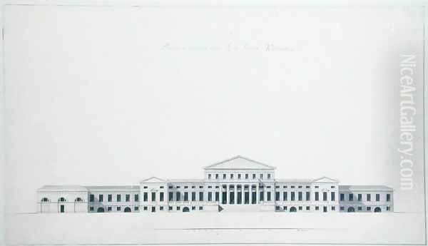 Plan for the residence of prince Youssoupov on the river Fontanka, St. Petersburg - view 1