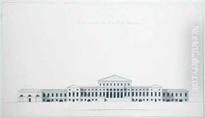 Plan for the residence of prince Youssoupov on the river Fontanka, St. Petersburg
