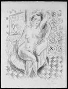 Matisse
Nu Au Fauteuil Sur Fond Moucharabien (d.470) by Henri Matisse