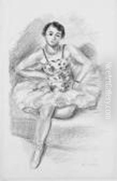 Danseuse Assise En Haut, From Dix Danseuses (d. 480) - view 1