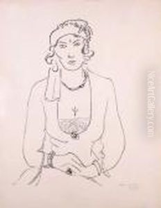 Persane A La Croix Trifoliee (duthuit-matisse 518) by Henri Matisse