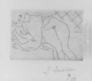 Figure Lisant (duthuit-matisse & Duthuit 191) by Henri Matisse