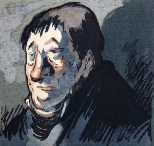 Le Pere Goriot, illustration for the novel by Honore de Balzac 1799-1851, published by Rene Kieffer in Paris in 1922 by Quint