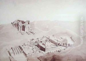 Thermae and Nymphaeum of Nimes, 1838