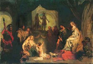 The Infant Pyrrhus at the court of Glaucias