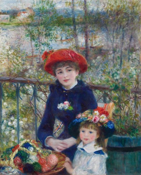 Two Sisters Aka On The Terrace - view 1