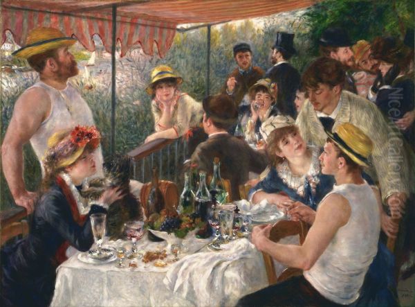 Luncheon of the Boating Party - view 1