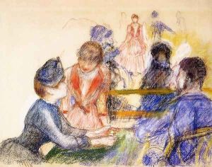 At The Moulin De La Galette