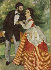 Alfred Sisley With His Wife