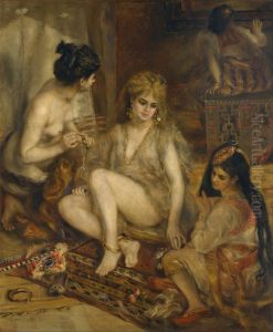 The Harem Aka Parisian Women Dresses As Algerians