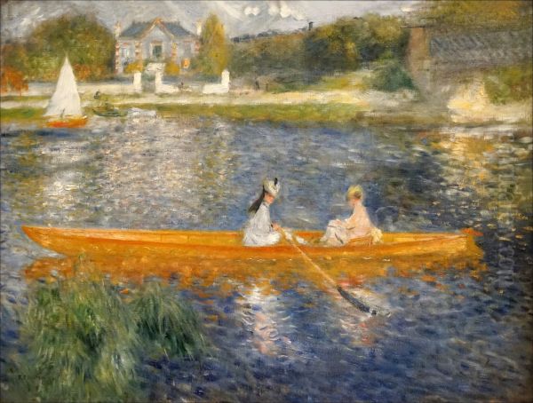 The Seine At Asnieres Aka The Skiff - view 1