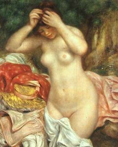 Bather Arranging Her Hair
