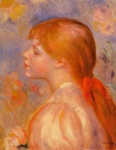 Girl with a Red Hair Ribbon Girl with a Red Hair Ribbon