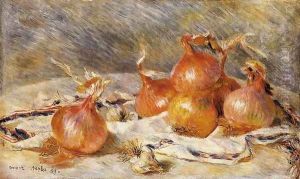 Onions by Pierre Auguste Renoir