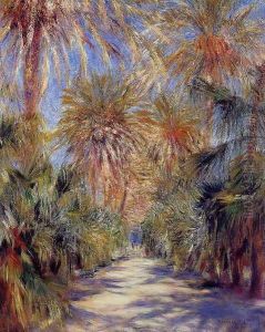Algiers The Garden Of Essai by Pierre Auguste Renoir