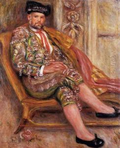 Ambroise Vollard Dressed As A Toreador by Pierre Auguste Renoir