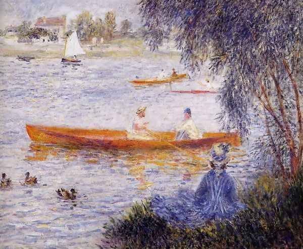 Boating At Argenteuil - view 1