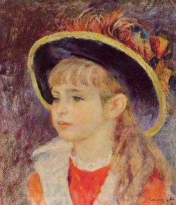 Young Girl In A Blue Hat