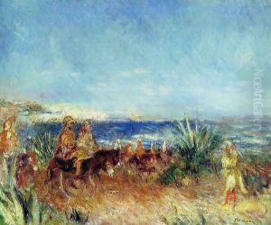 Arabs By The Sea by Pierre Auguste Renoir