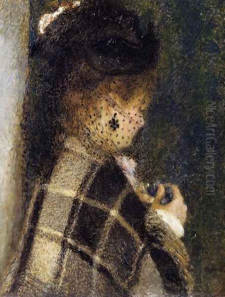 Young Woman With A Veil - view 1