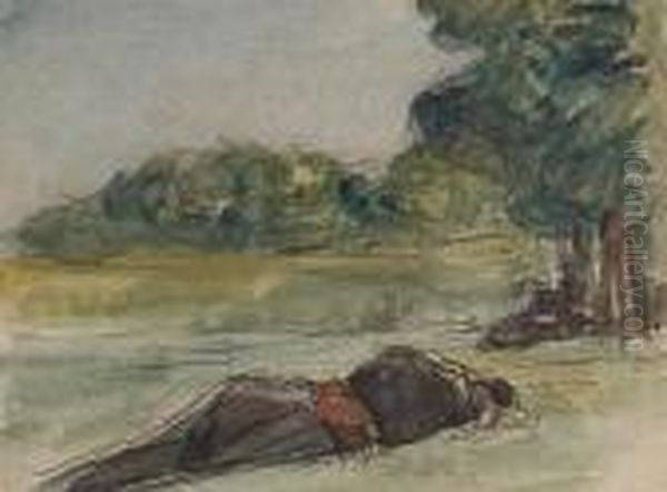 Reclining Figure - view 1