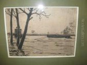 Inondations A Paris by Maxime Maufra