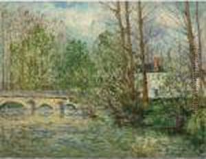 Paysage De Printemps A Lavardin, Loir-et-cher