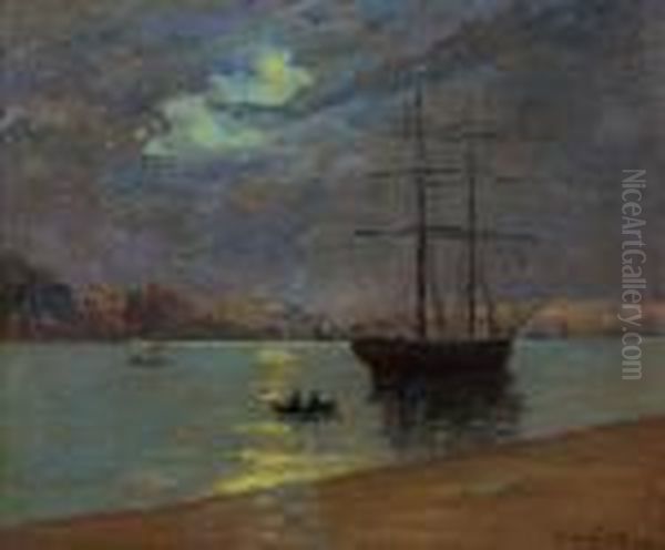 Brume Le Soir A Nantes - view 1