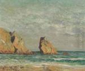 La Mer, Plage Du Portzic, Morgat by Maxime Maufra