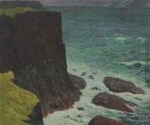 La Grande Falaise, Thurso, Ecosse by Maxime Maufra