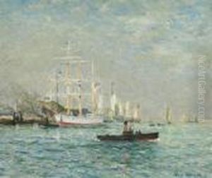 Entre D'un Trois-mats, Le Havre by Maxime Maufra