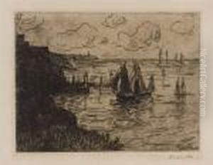 L'entree Du Palais, Belle-isle-en-mer by Maxime Maufra
