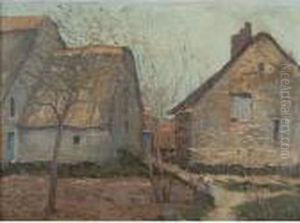 Thatched Cottages, Brittany by Maxime Maufra