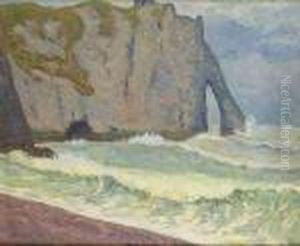 Falaise A Etretat by Maxime Maufra