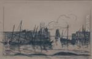 Le Port Du Palais, Belle-ile En Mer by Maxime Maufra