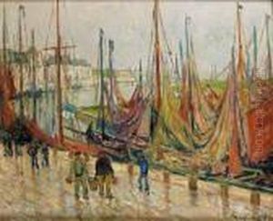 Le Port Un Jour De Relache, Le Croisic