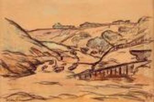 Crique A Belle Ile, Maree Basse by Maxime Maufra