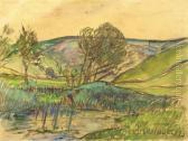 Landscape Near Lannion, Brittany - view 1