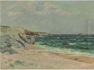 Plage De Port Blanc, Presqu'ile De Guiberon by Maxime Maufra