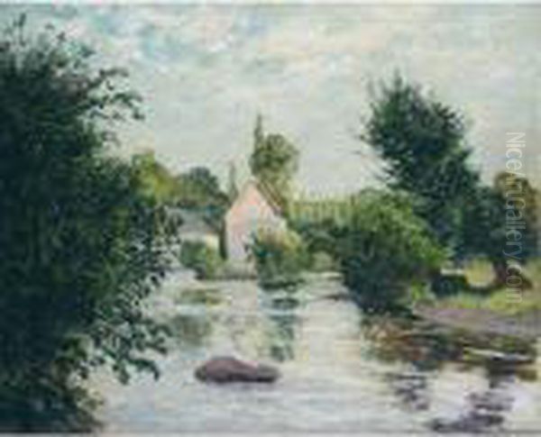 Matin Sur La Riviere, Port Scorf, Morbihan - view 1