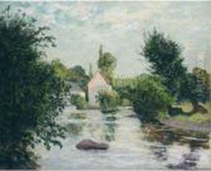Matin Sur La Riviere, Port Scorf, Morbihan by Maxime Maufra