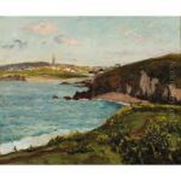 Paysage Aux Environs De Douarnenez, Brittany - view 1
