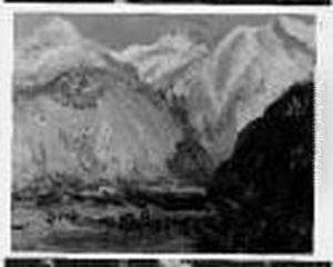 Paysage Du Dauphine Sous La Neige