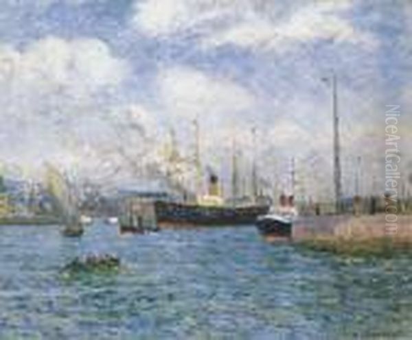 Sortie D'un Transport Au Havre - view 1