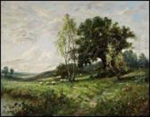 Pastoral Landscape by Anton Mauve