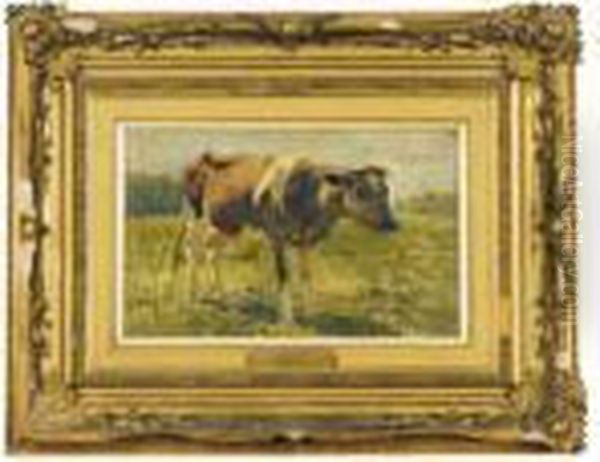 A Cow In The Meadow - view 1